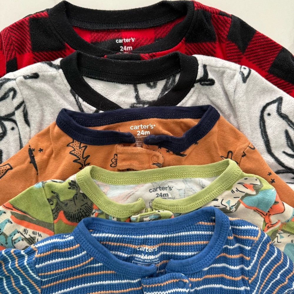 Assorted Baby Footed Pajamas - Picture 3 of 3